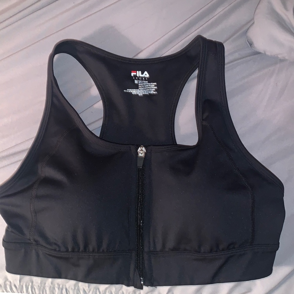 Fila Black Sports Bra